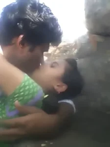Young Indian College Couple Enjoying Outdoor Sex in Hindi