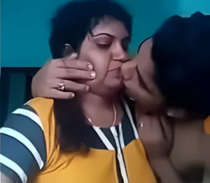 Indian Step Mother Sex with His Teen Son in Kitchen and Bed