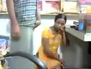 Indian Girl Fucking Her Boss in the Grocery Shop