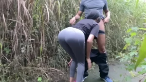 Outdoor Indian Sex of Horny Nurse with Doctor