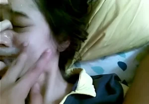 Young Indian Slut Fucking and Getting a Huge Cumshot on Her Face