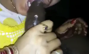 Naughty Indian Boudi Hottest Blowjob to Her Husband