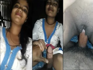 Horny South Indian College Girl Sucking Her Teacher Dick