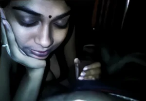 Young Indian Wife Sucking Husband Long Cock for Pleasure