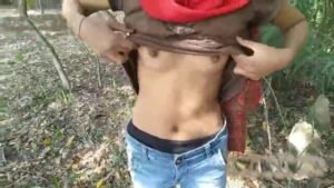 hot south Indian desi sex in jungle xxx with bf