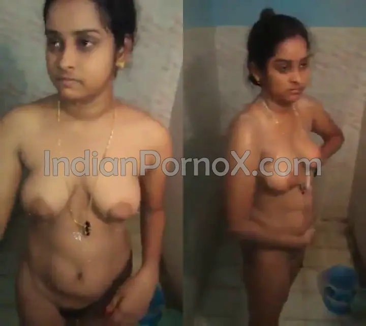 Desi naked Girlfriend Bathing recording by BF