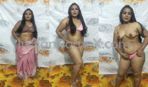 desi dancing Bhabhi removing saree