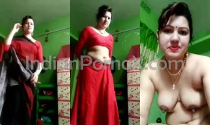 most beautiful bhabhi removing saree and full nude showed