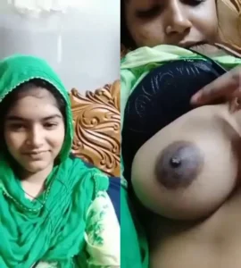 Beautiful Bangladeshi Wife Showing Desi Nipple and Pussy