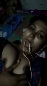Indian Wife Showing Her Boobs on Video Call