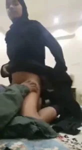 Bangladeshi Muslim Hijabi Girl Riding Dick of Lover