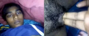 Village Wife Fingering Her Hairy Pussy on Cam
