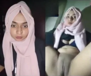 Cute Bangladeshi Hijab Girl Take off Salwar for Showing Pussy with BF