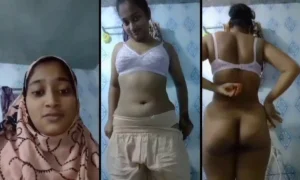 Muslim Hijab Girl Removed Her Salwar Kameez