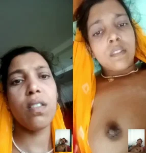 Shy Dehati Wife Showing Boobs and Pussy on Video Call