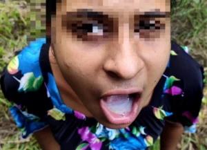 Indian Girl Drinks My Cum in Jangle