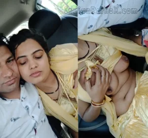 Sexy Indian Bhabhi XXX within Car